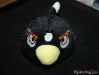 Игрушка Angry Birds чёрная