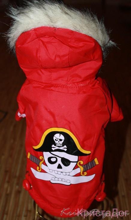Куртка Пиратская красная